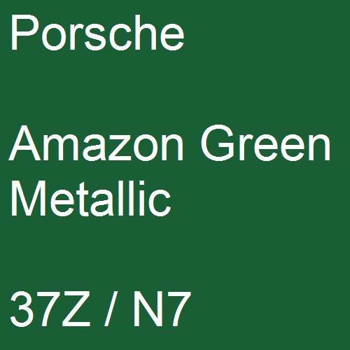 Porsche, Amazon Green Metallic, 37Z / N7.